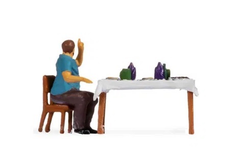 Noch 16514 HO規 小場景.午餐