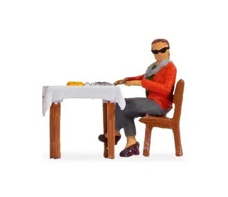 Noch 16513 HO規 小場景.午餐