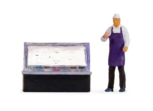 Noch 16511 HO規 小場景.冰淇淋店