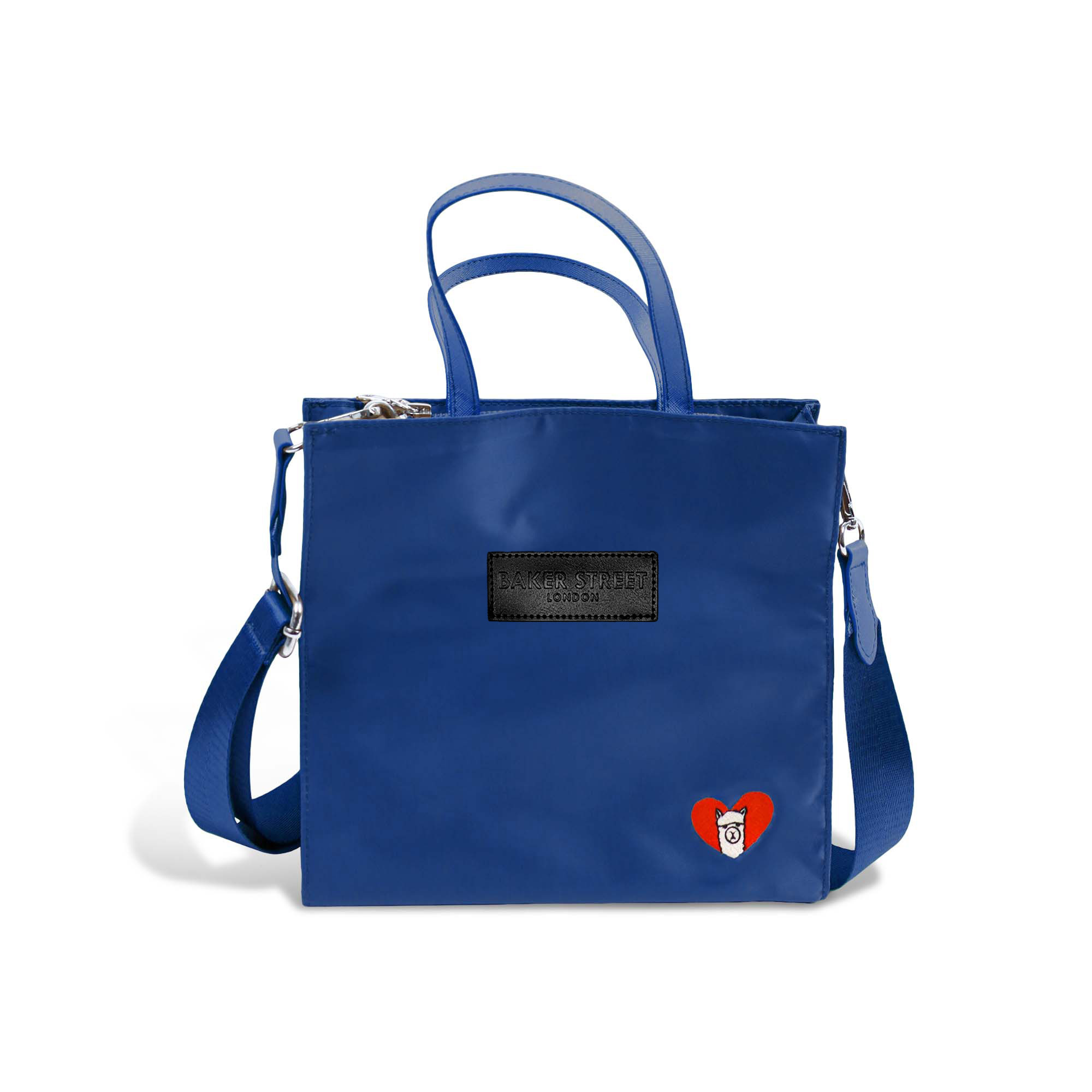 Heart Alpaca Crossbody Tote Bag 愛心羊駝斜背手提袋