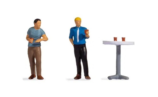 Noch 16507 HO規 小場景.咖啡休息區