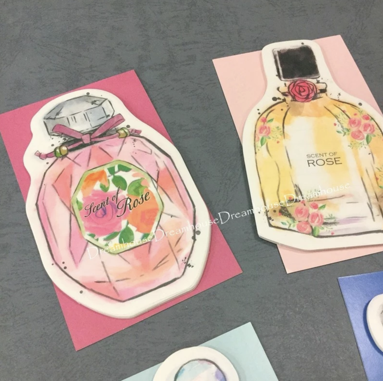 日本製 hallmark 香水罐造型 香氛 便條紙 memo紙 香味