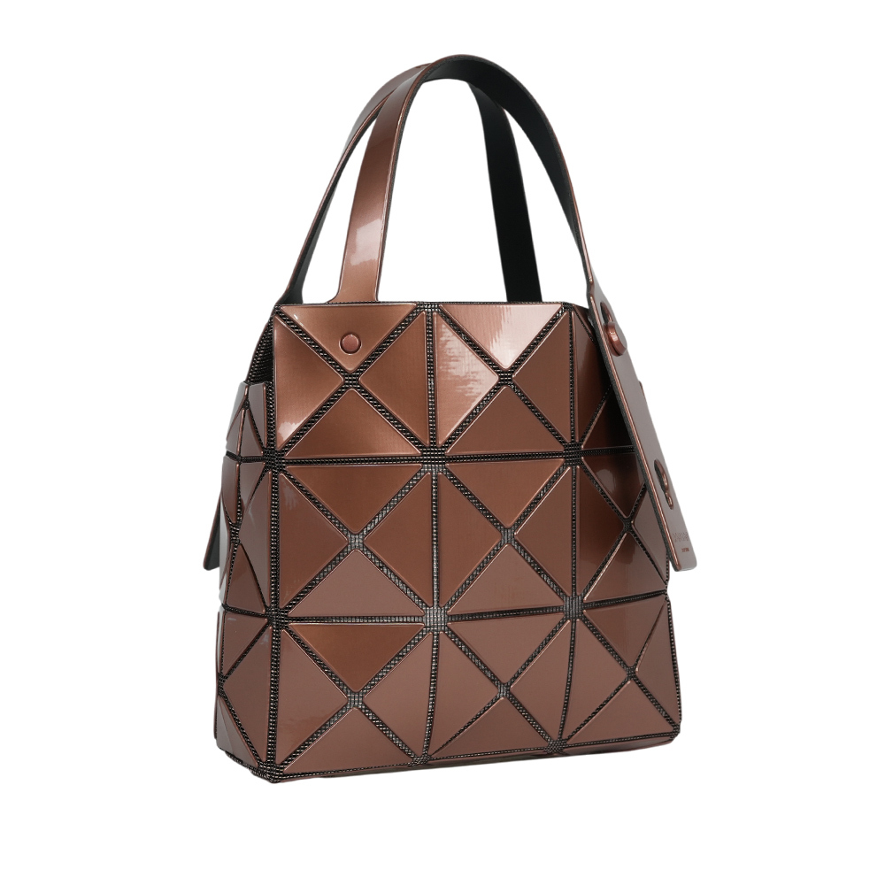 【ISSEY MIYAKE三宅一生】BAO BAO CARAT 3X3 亮面手提小方盒