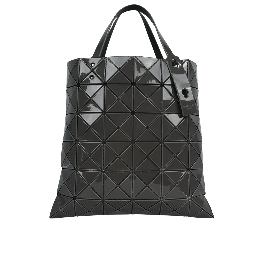 【ISSEY MIYAKE三宅一生】BAO BAO LUCENT 6x6 亮面雙色托特包