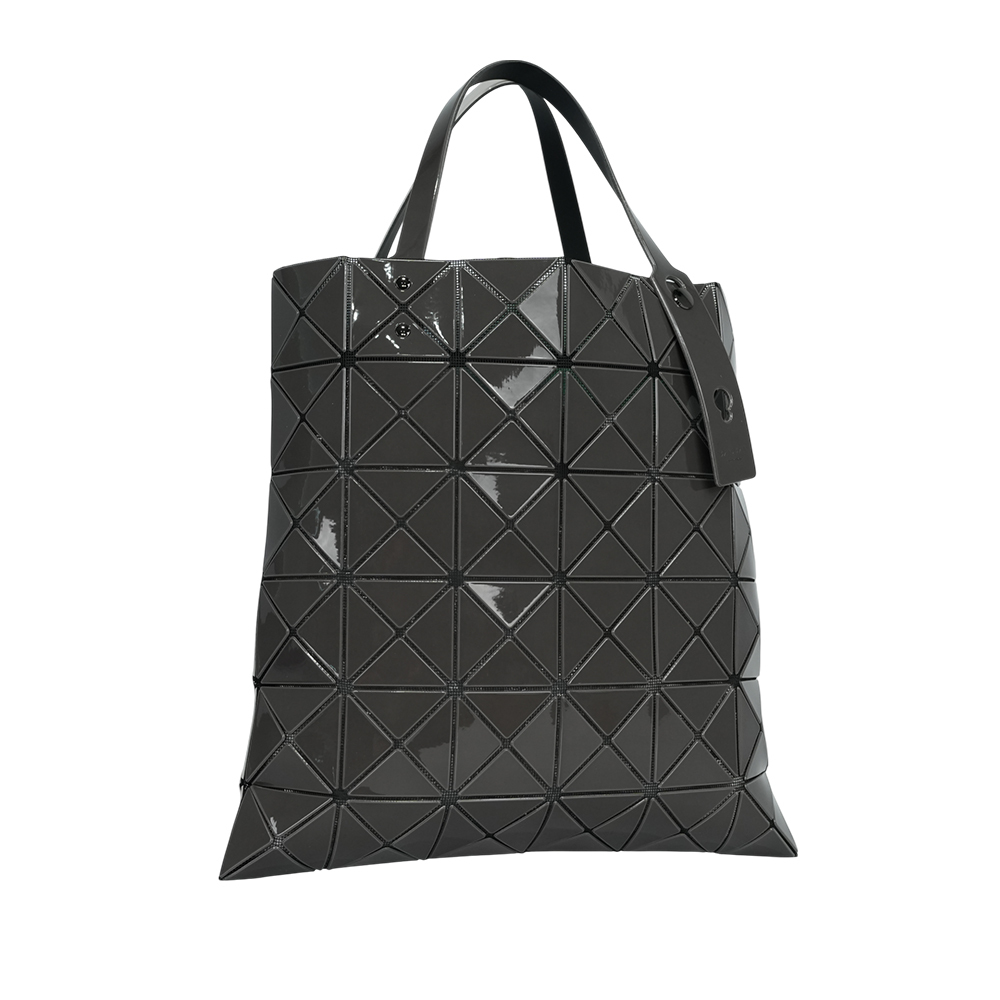 【ISSEY MIYAKE三宅一生】BAO BAO LUCENT 6x6 亮面雙色托特包