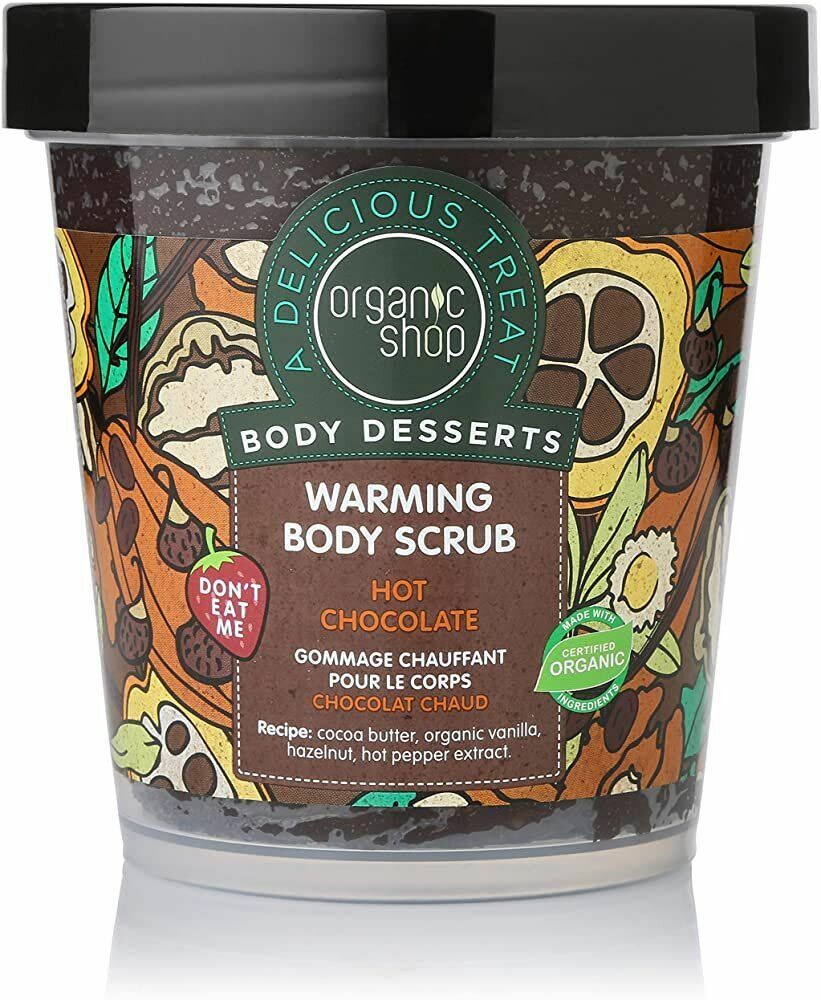 Organic Shop　Body Desserts巧克力 身體磨砂膏450ml