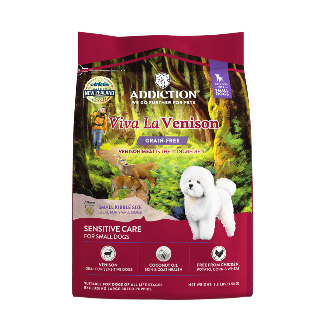 Addiction Grain Free Dry Food Viva La Venison For Small Dogs 3.3lb