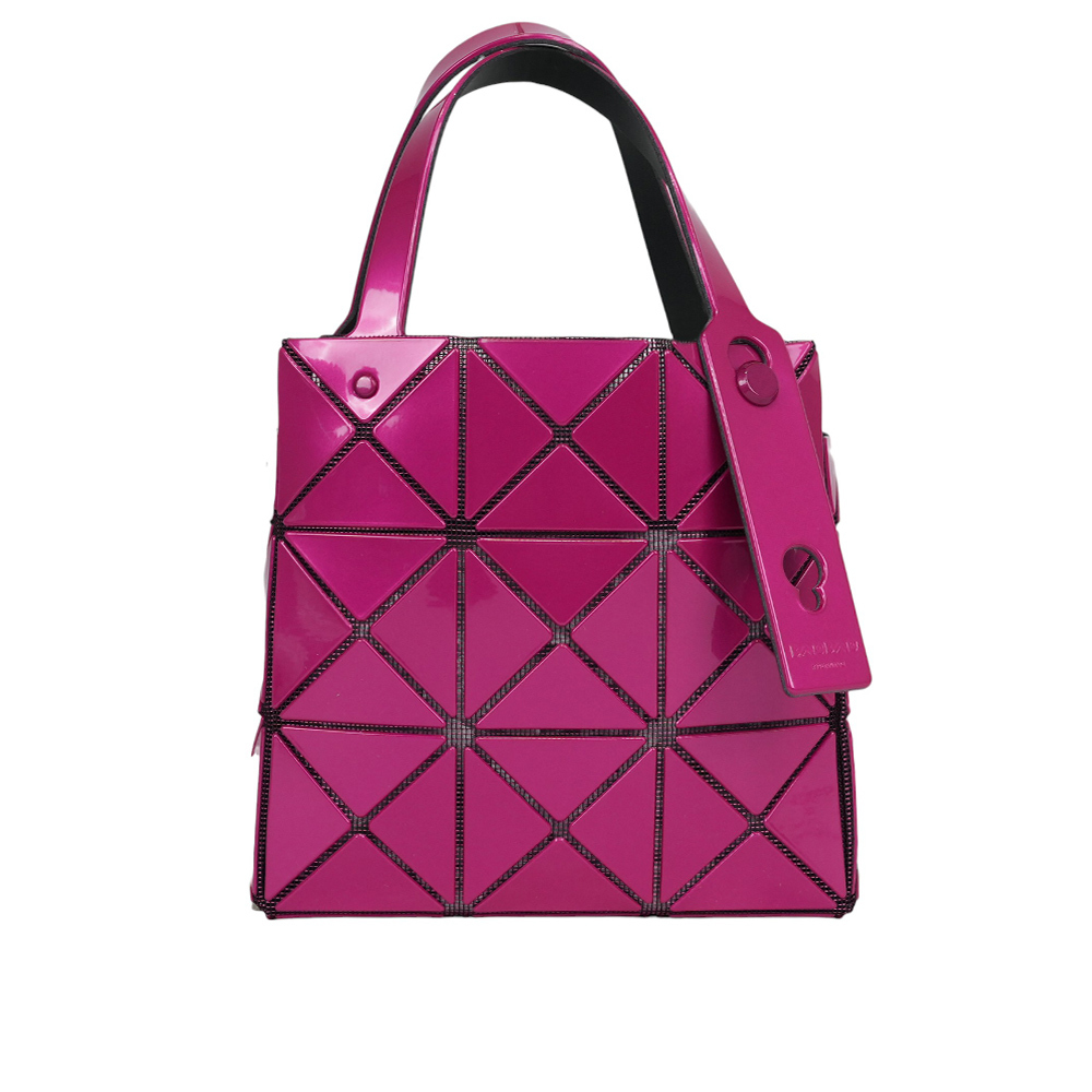 【ISSEY MIYAKE三宅一生】BAO BAO CARAT 3X3 亮面手提小方盒