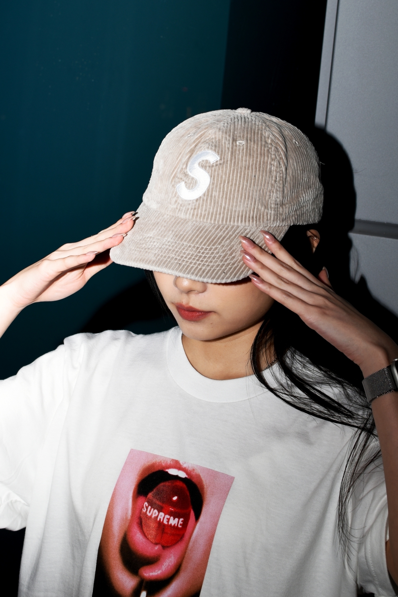 新品　24fw supreme corduroy s logo 6-panel Supreme Corduroy S Logo 6 Panel (FW24) Dark Brown - FW24 - US