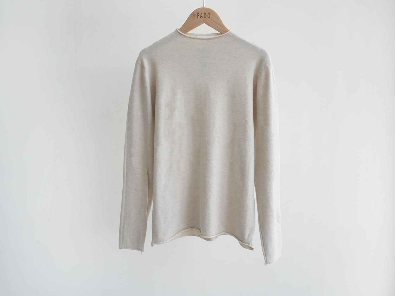 法朵Fado shop｜簡約百搭捲邊針織衫 011A448 五色