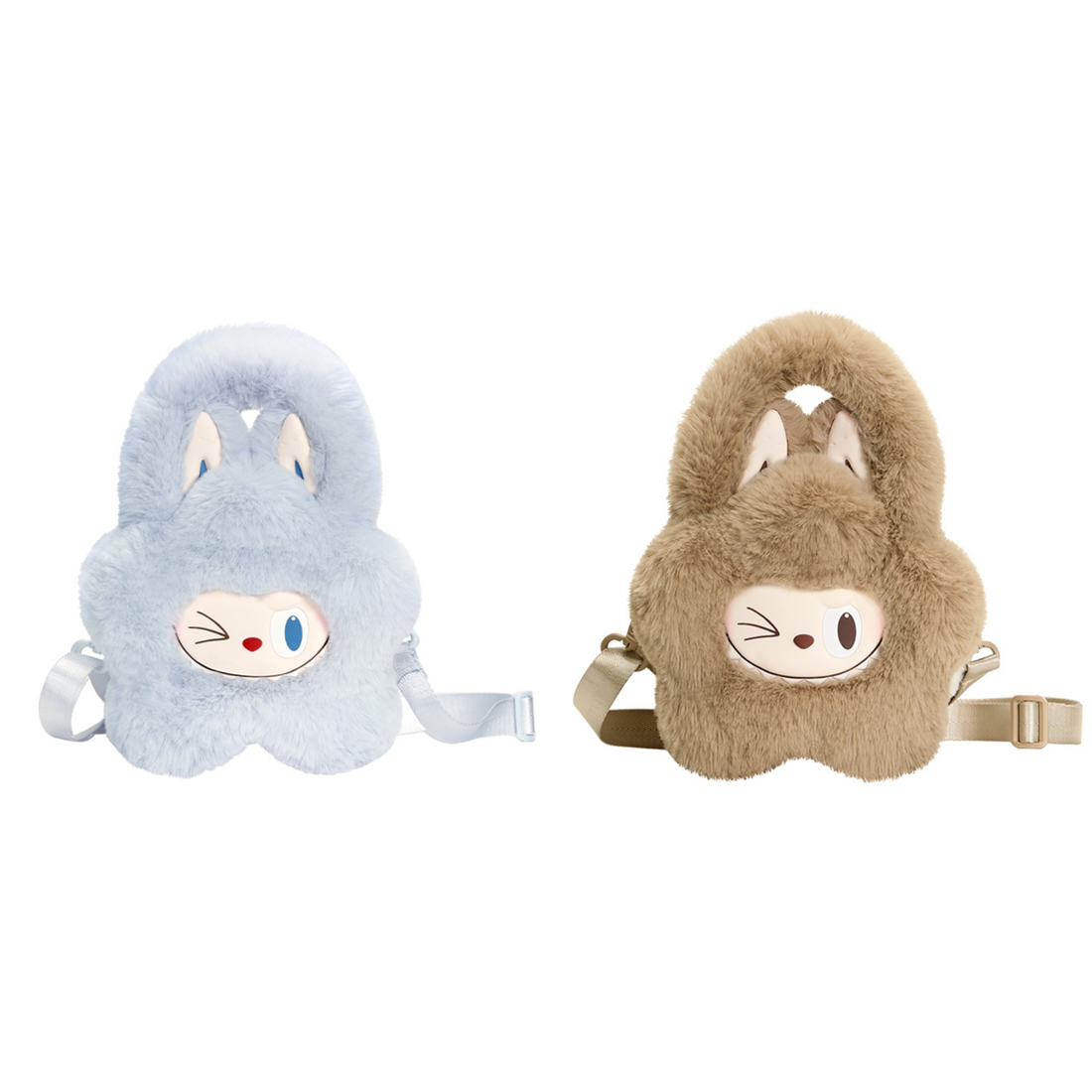 POP MART 泡泡瑪特 THE MONSTERS LABUBU 毛絨花花包 提袋【PPMT-042】【PPMT-043】