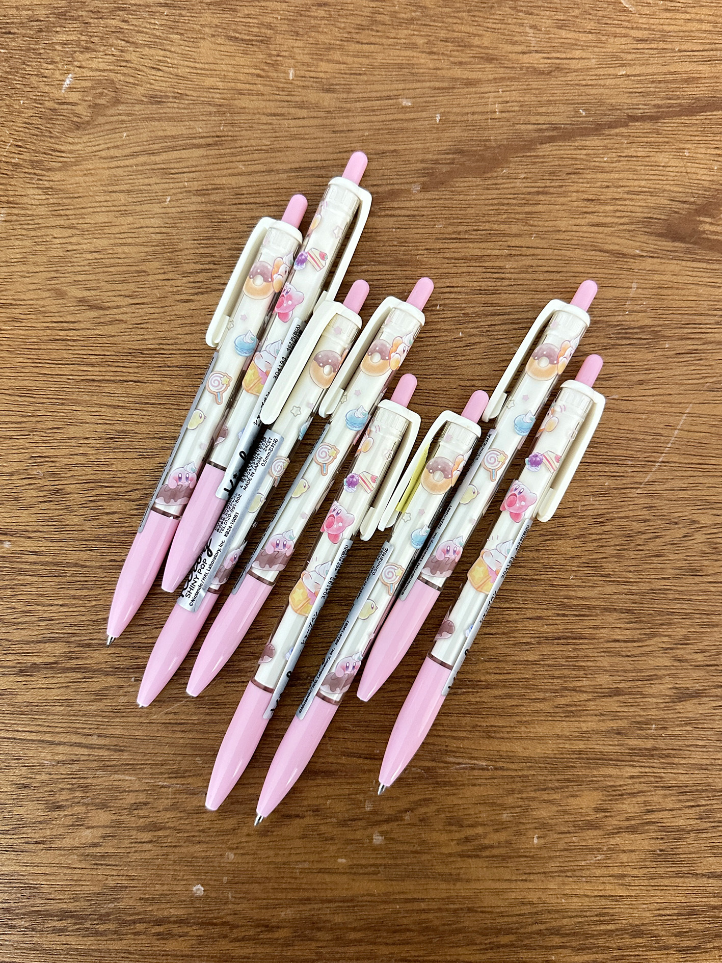 星之卡比粉色自動鉛筆