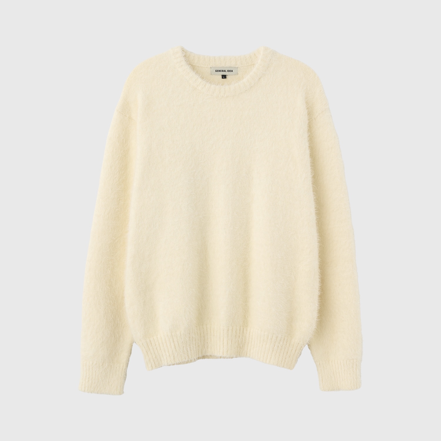 [GENERAL IDEA] MAN HAIRY SOLID PULLOVER