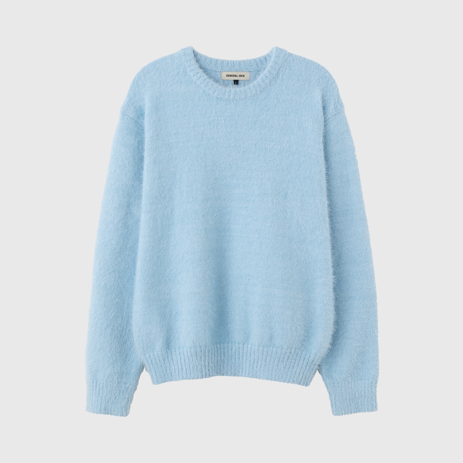 [GENERAL IDEA] MAN HAIRY SOLID PULLOVER