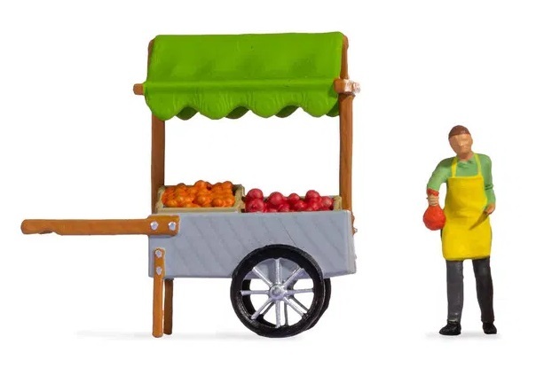 Noch 16501 HO規 小場景.水果攤