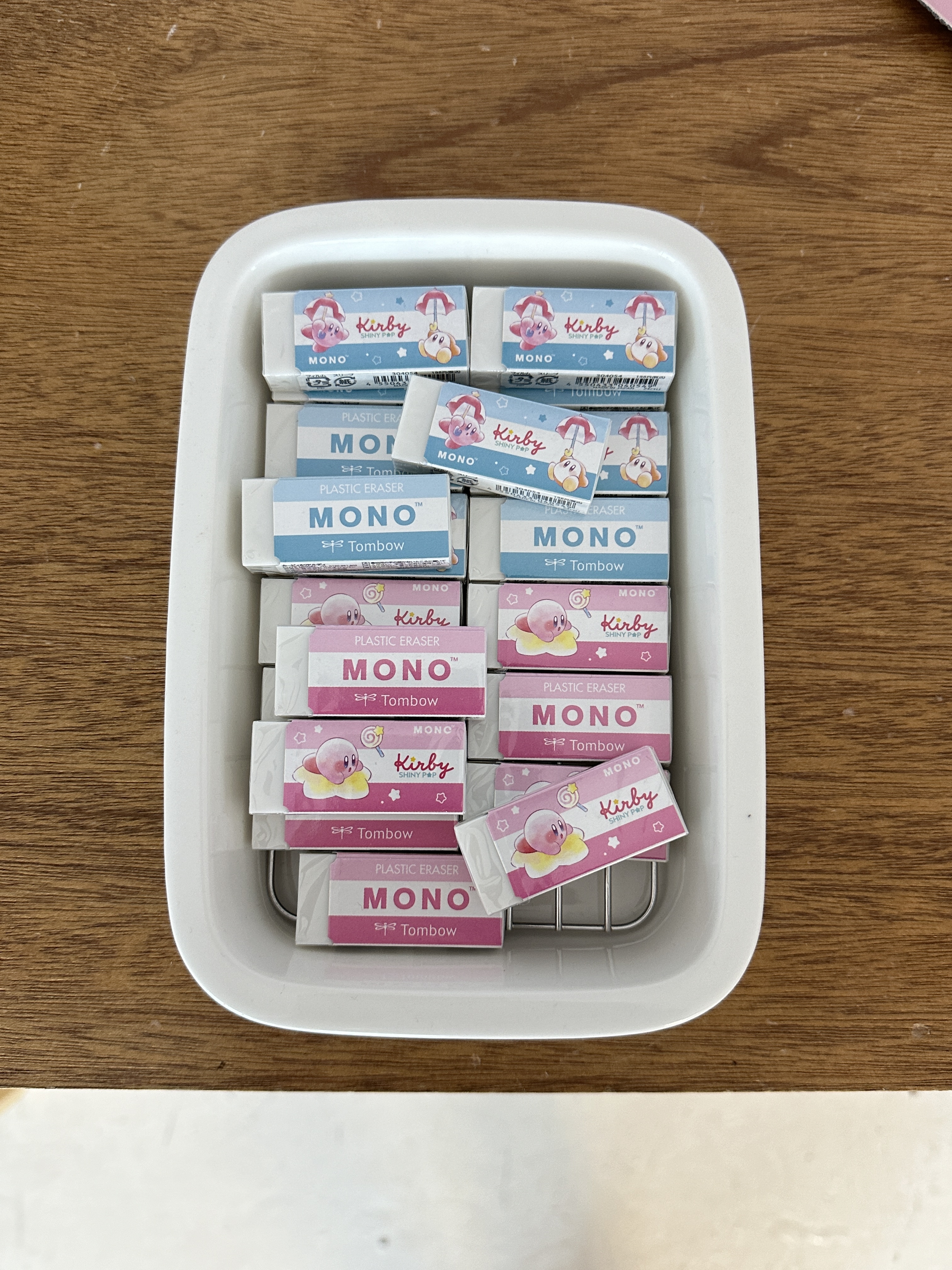 MONO聯名星之卡比橡皮擦