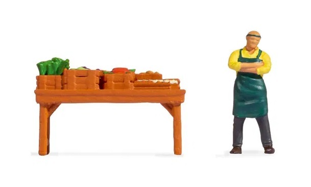 Noch 16500 HO規 小場景.菜攤