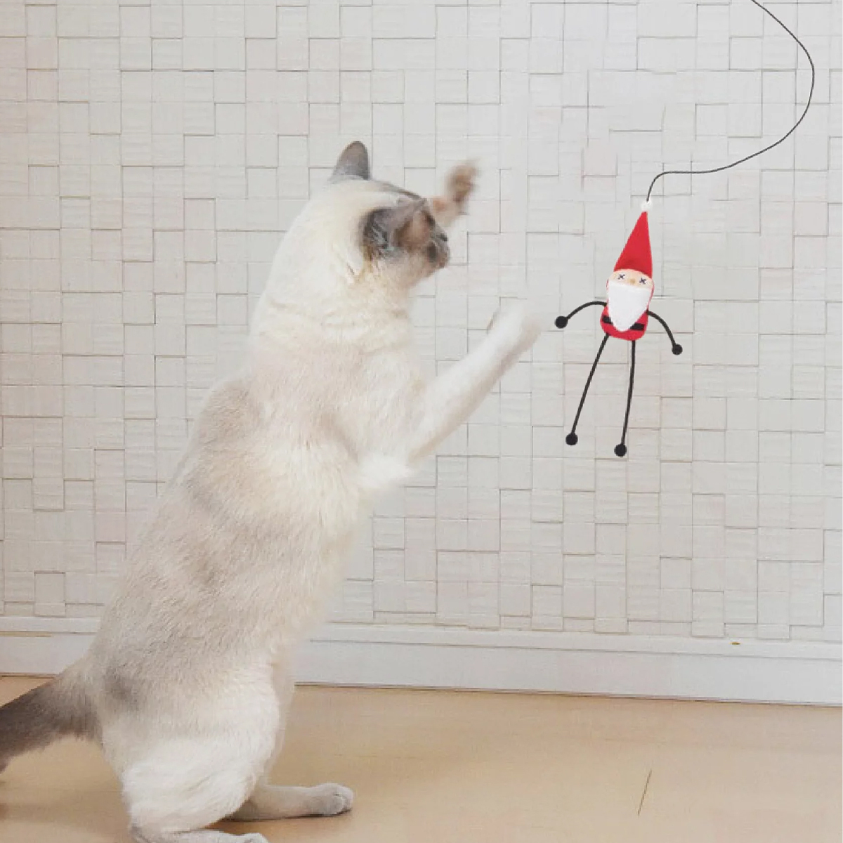 日本FAD｜聖誕老人逗貓棒