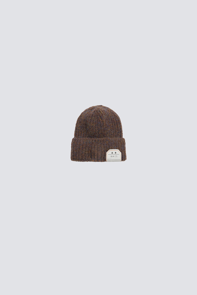 Thick Cotton Knitted Cold Hat｜Hojicha｜Hong Kong Original Design