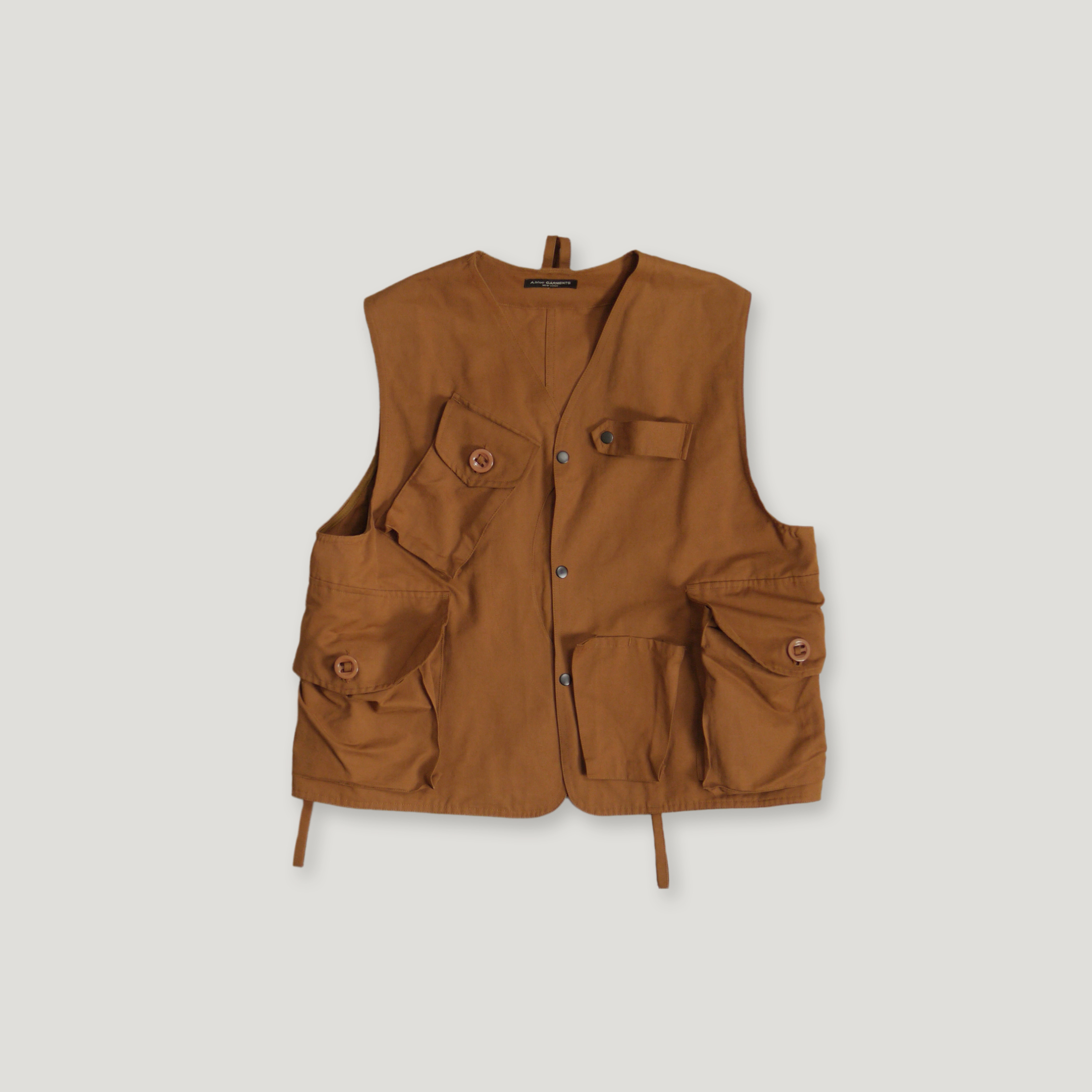 J.P.L. 斜襟短版狩獵背心