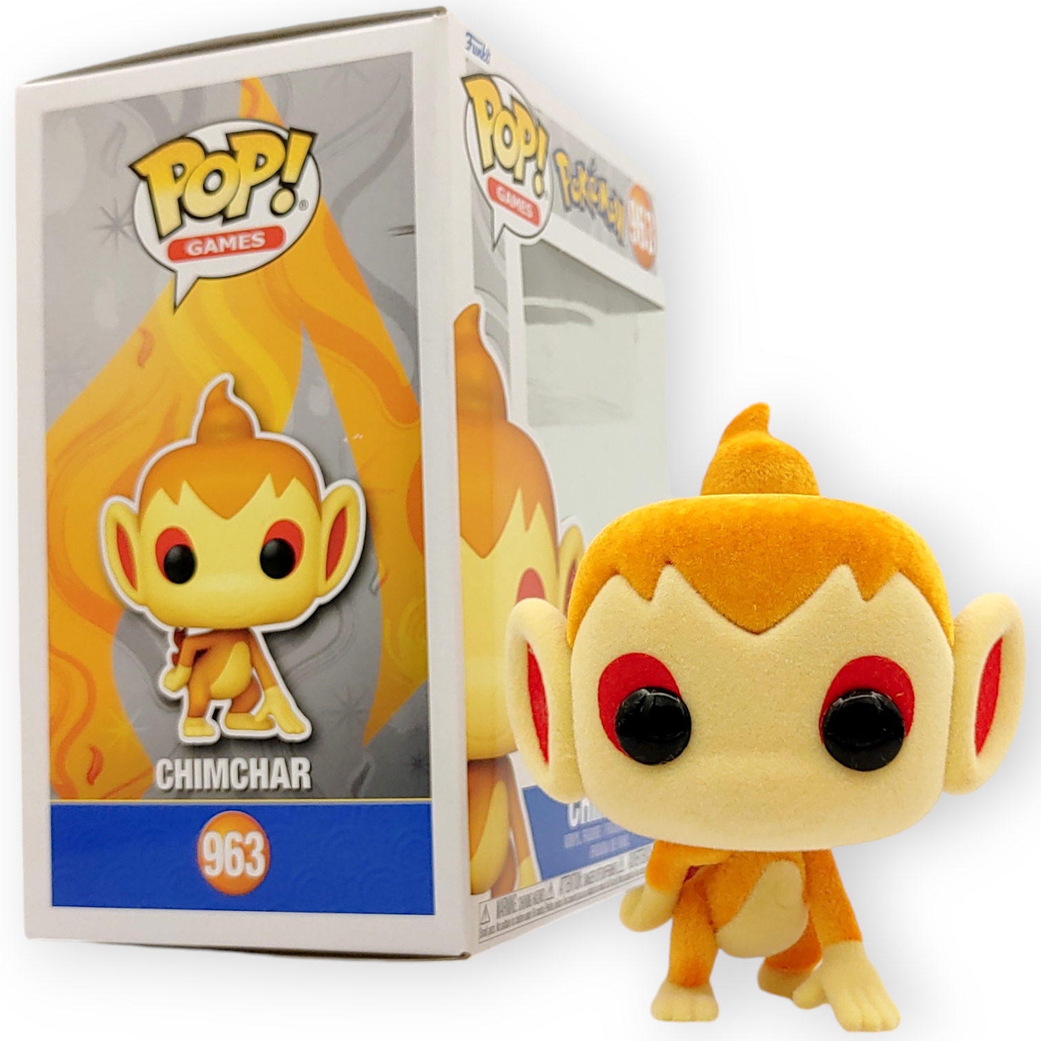 FUNKO POP<寵物小精靈>小火焰猴(絨毛版)-No.963