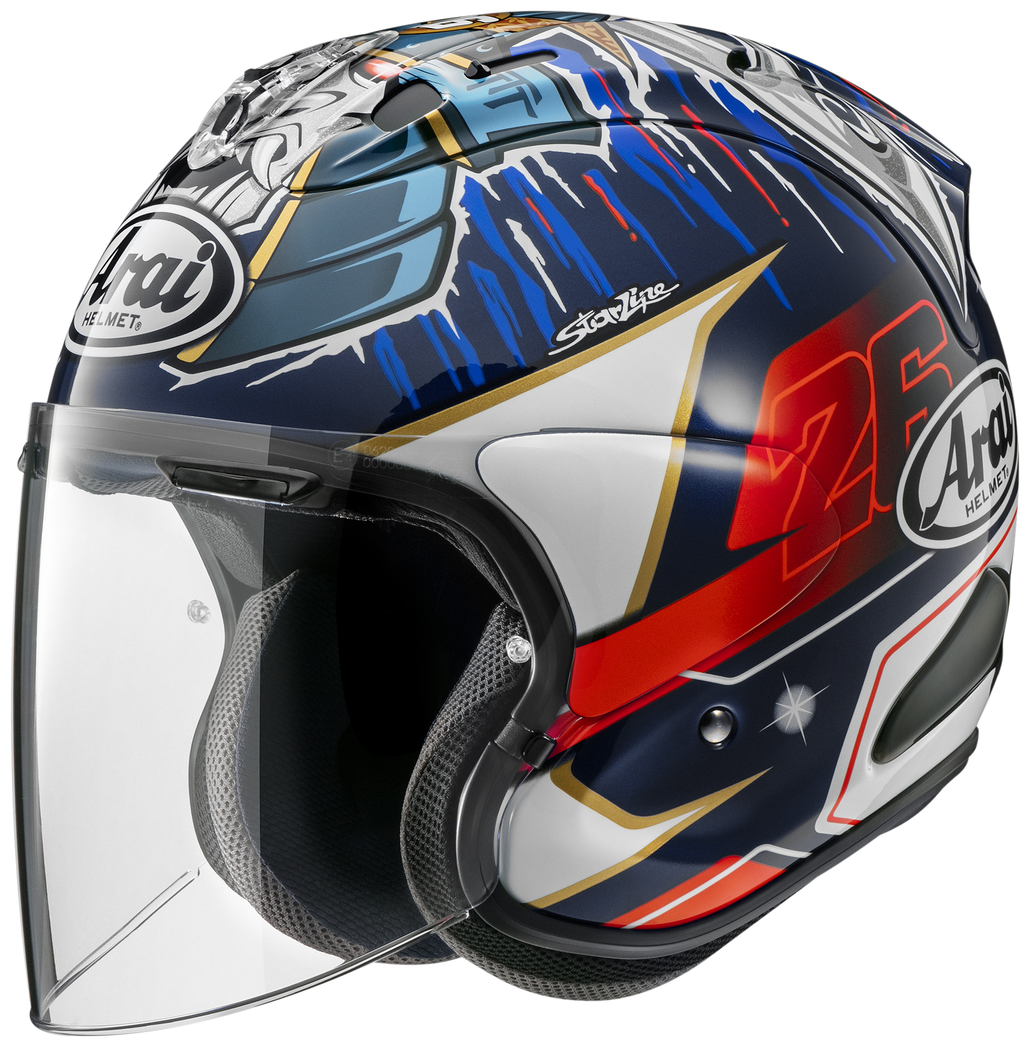 ARAI VZ-RAM PEDROSA SHOGUN 3/4罩
