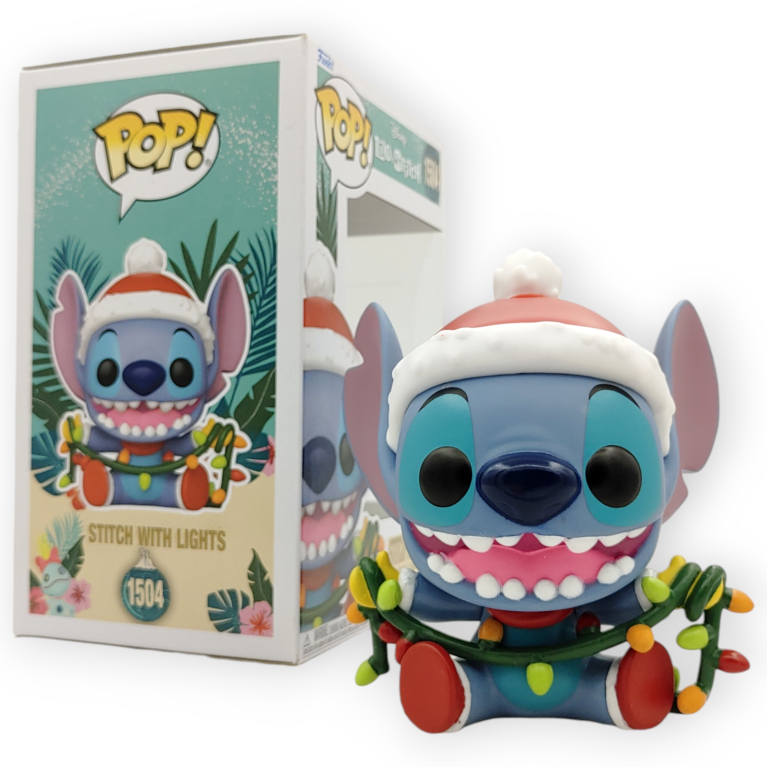 FUNKO POP<扮嘢小魔星>史迪仔_聖誕燈飾-No.1504