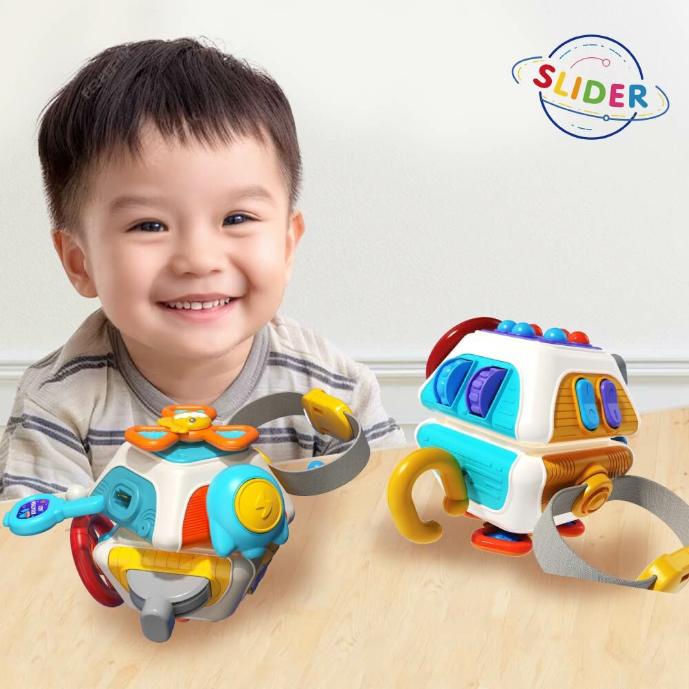 Slider玩具星球   多功能旋轉忙碌球