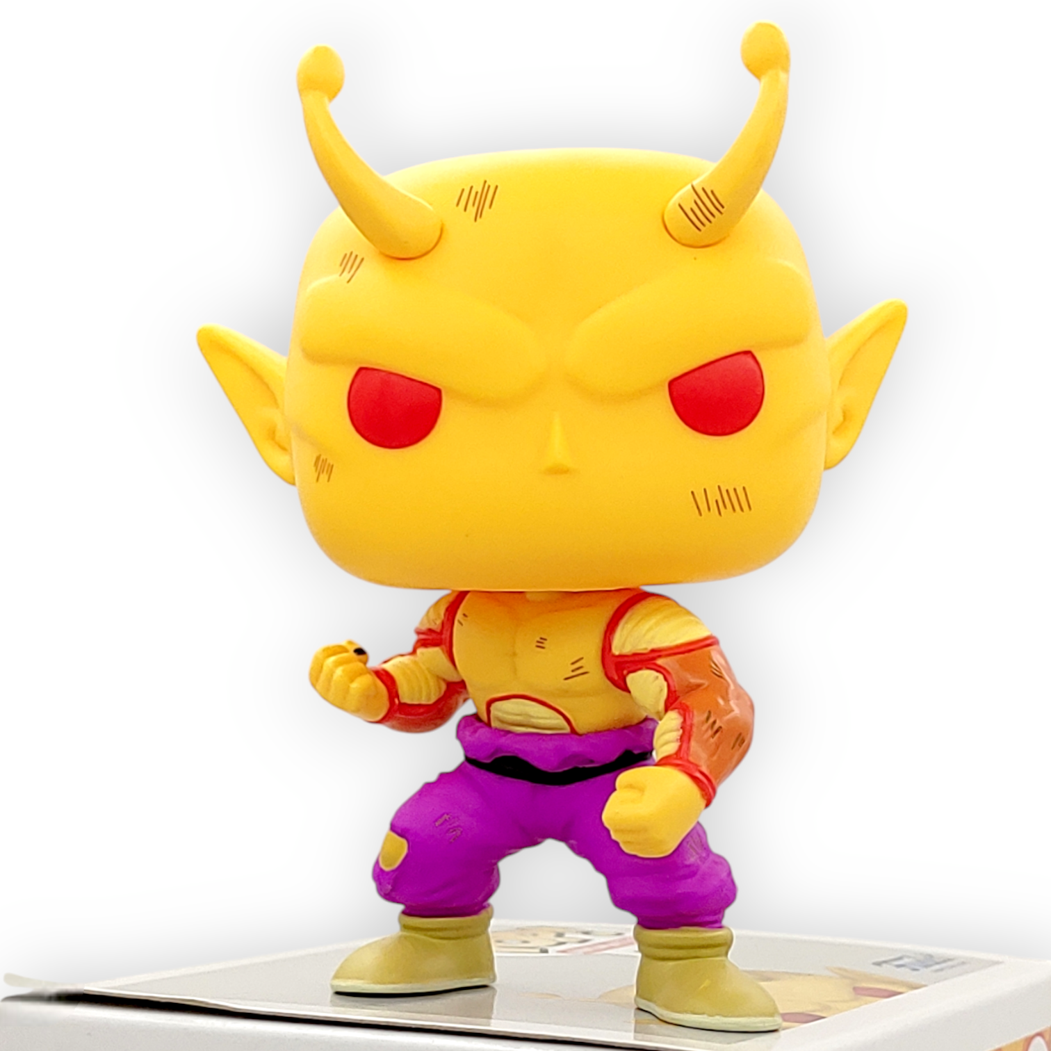 FUNKO POP<龍珠超:超級英雄>橙色笛子魔童_戰損-No.1704