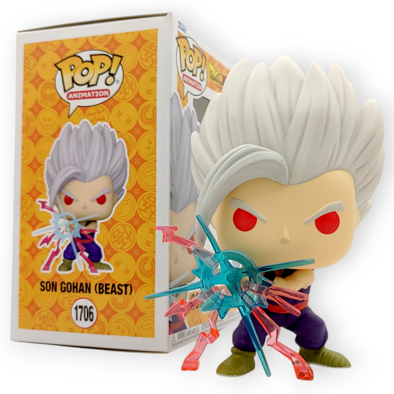 FUNKO POP<龍珠超:超級英雄>野獸孫悟飯_魔貫光殺炮-No.1706