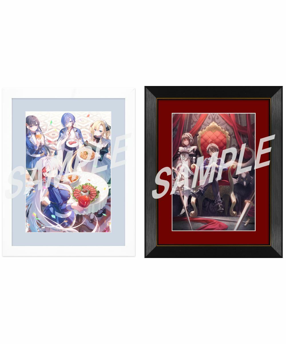 預購-『聖劍學院的魔劍使』 完結紀念 A4高精細複製原畫 系列 【日本進口精品】