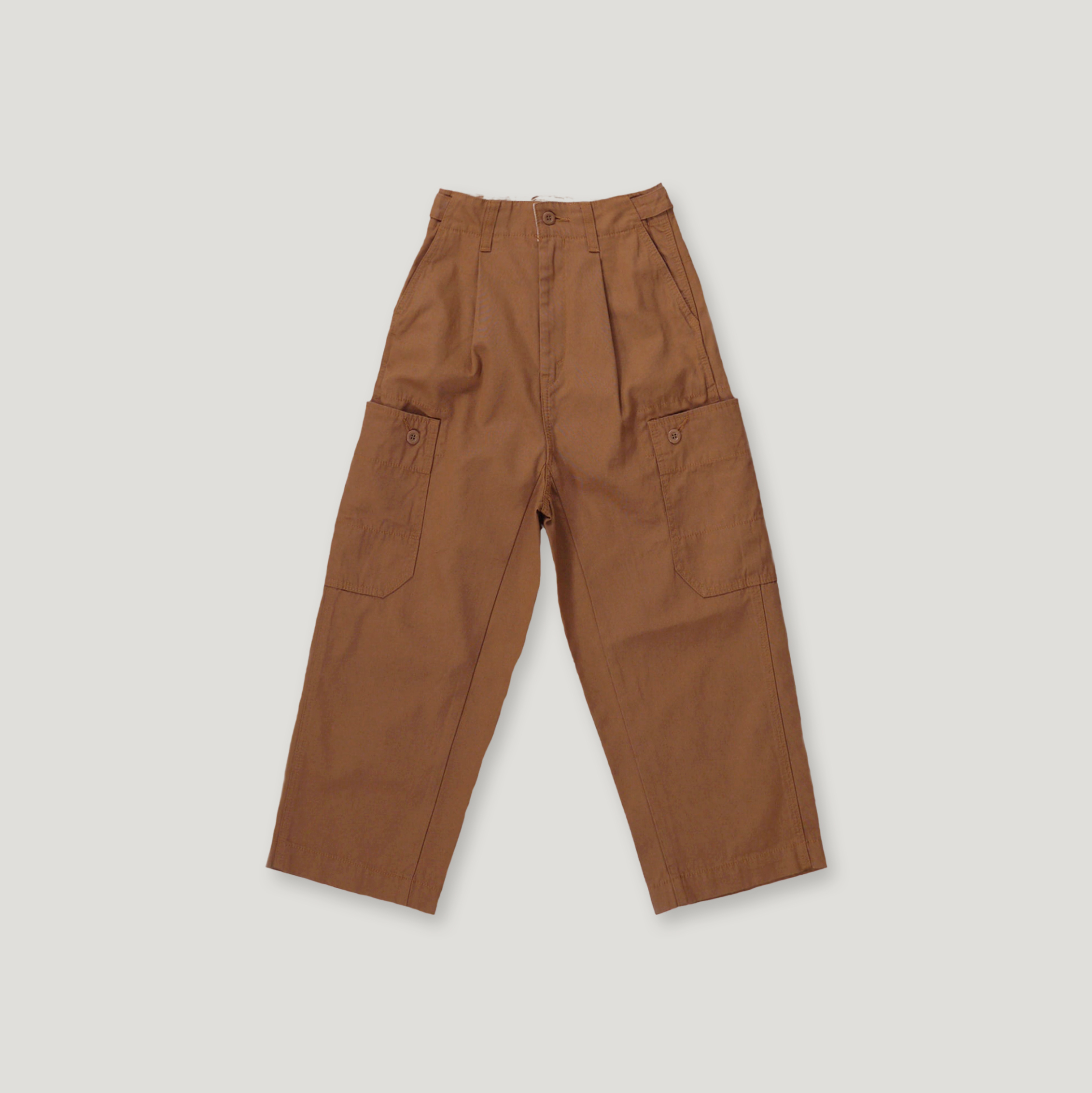 J.P.L. 高腰厚磅工作寬褲 ╭ 2色 ╮