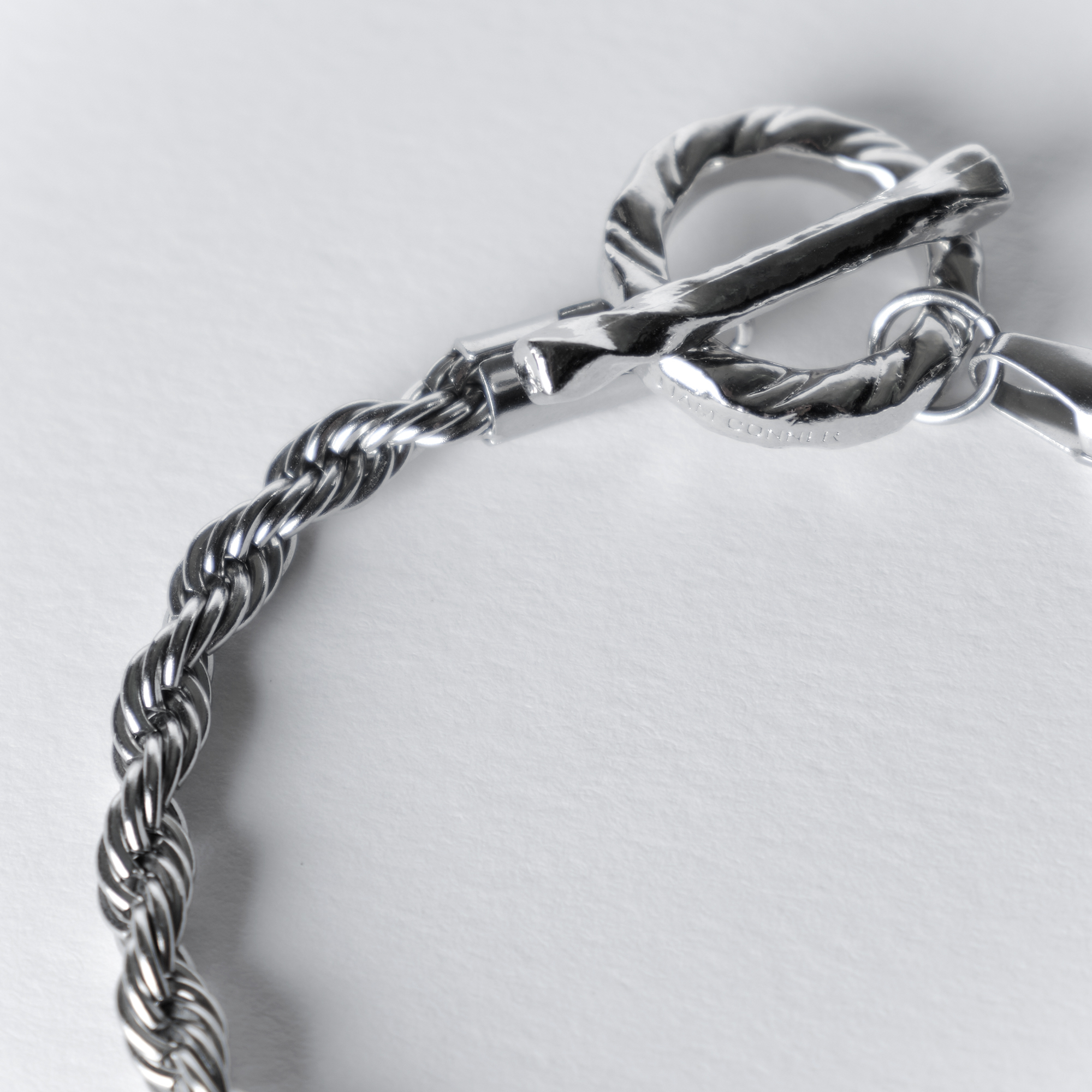 Liam Conner / 流線扭轉麻花手鍊 #002-B01