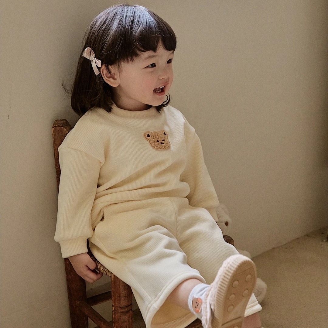 DTD暖心純色系列-天鵝絨羅紋上下套裝