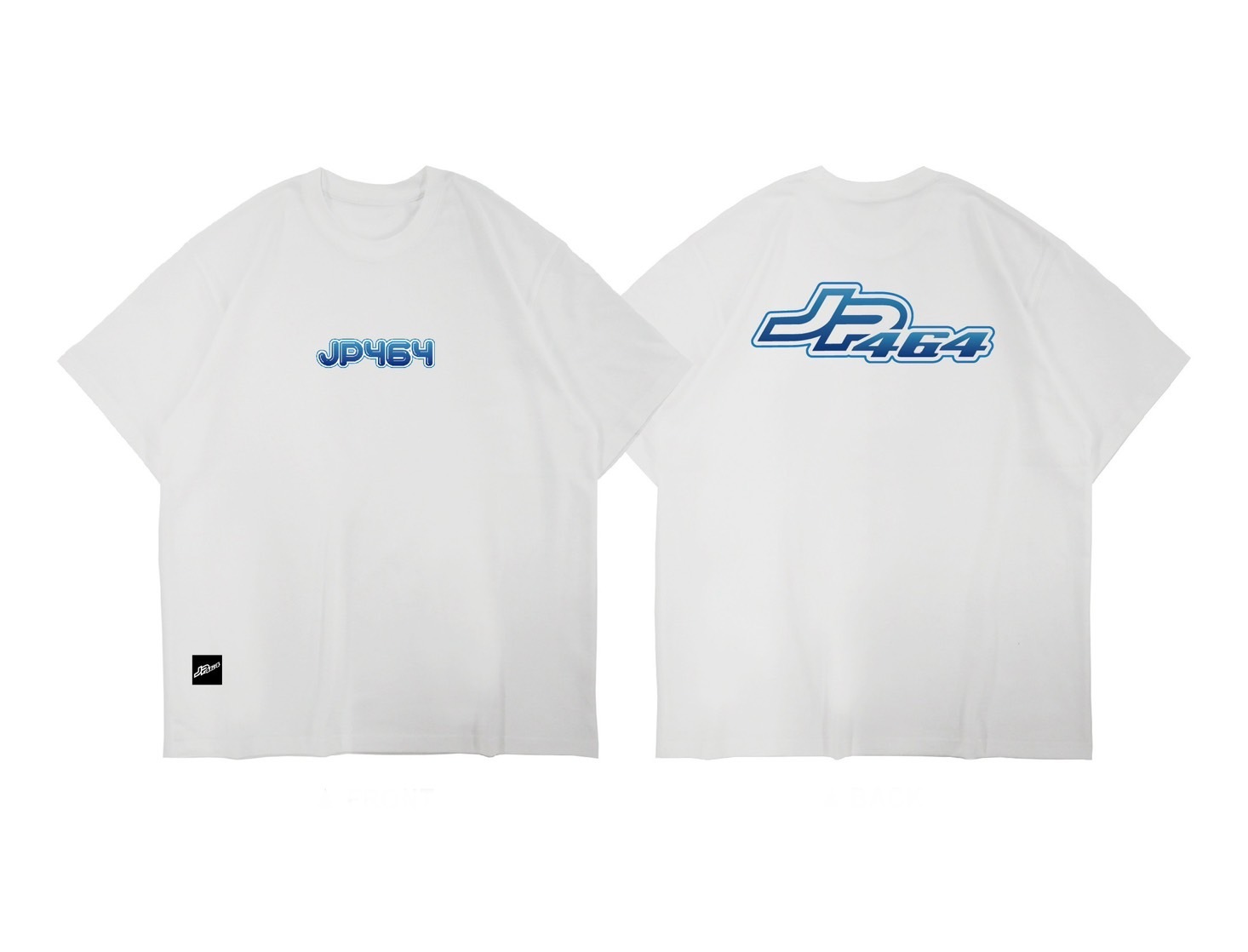 【JP464】464 WHITE T-Shirt 白T