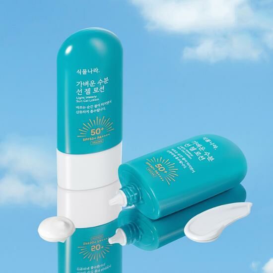 Shingmulnara Light Watery Sun Gel Lotion SPF50+ PA++++ (60ml+60ml)