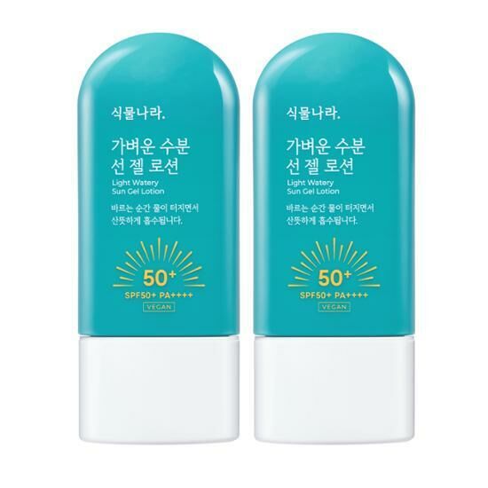 Shingmulnara Light Watery Sun Gel Lotion SPF50+ PA++++ (60ml+60ml)