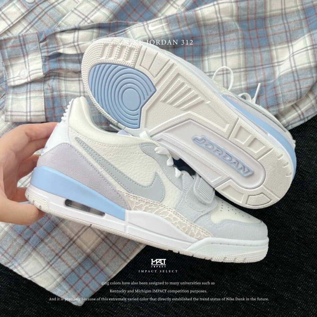 Nike Jordan 312 Low 冰川藍灰 HQ1190-101