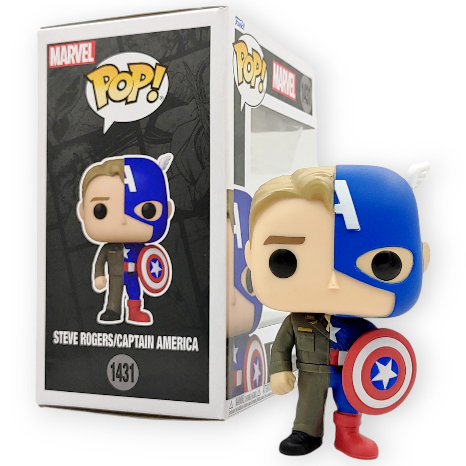 FUNKO POP<Marvel>史提芬.羅傑斯/美國隊長-No.1431