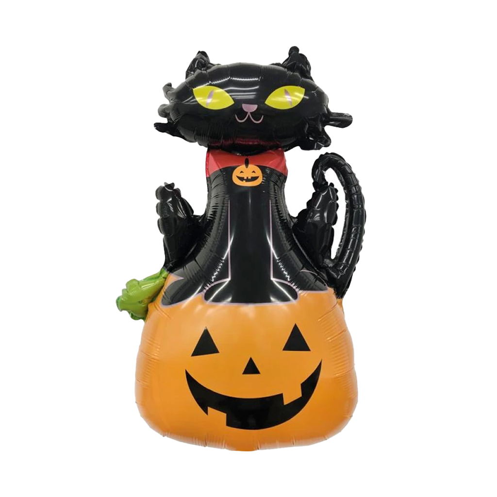 萬聖節單品丨黑貓踩南瓜