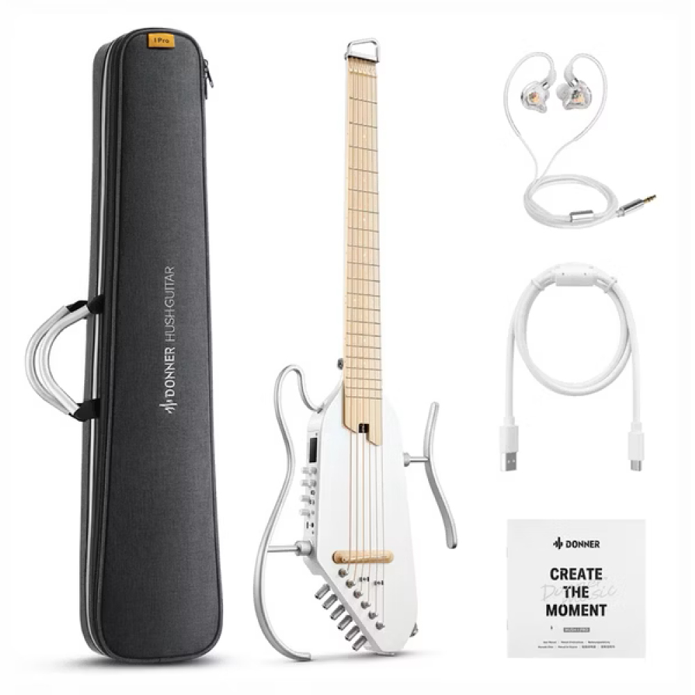 Donner Donner / HUSH-I PRO 可插電旅行用靜音吉他 第 4 張圖片｜三峽吉他 / Bass