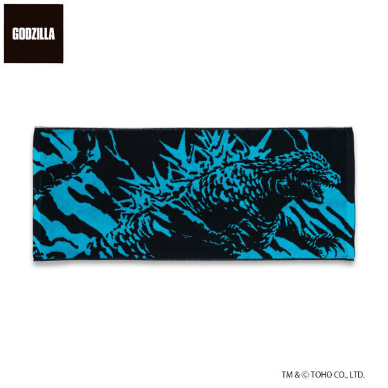 240148 Pbandai 預訂 2025/12月 ゴジラ　ジャガードフェイスタオル　ゴジラ-1.0