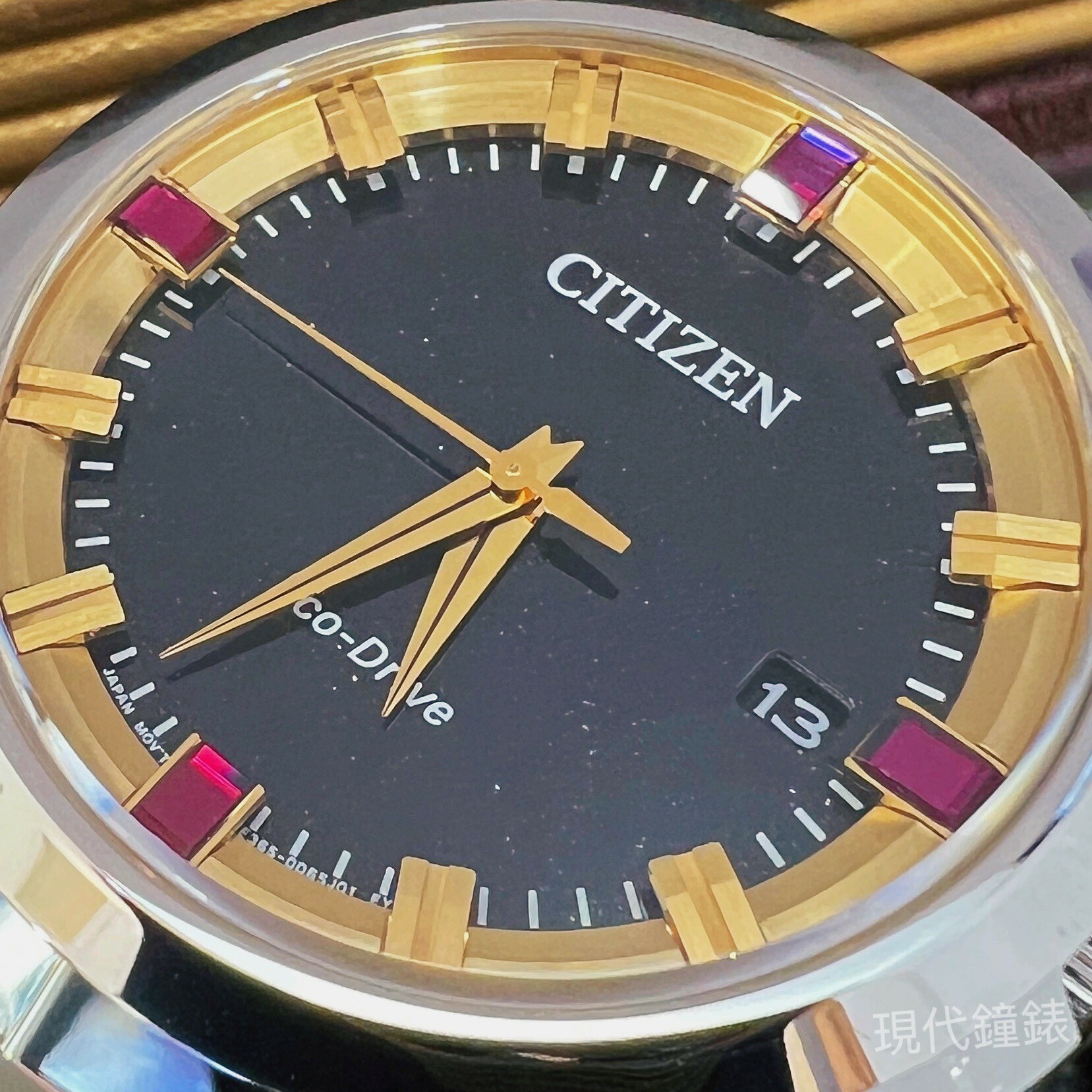 【CITIZEN星辰】限量紅寶石刻度持久動力星空男錶 BN1010-05E 42.5mm現代鐘錶