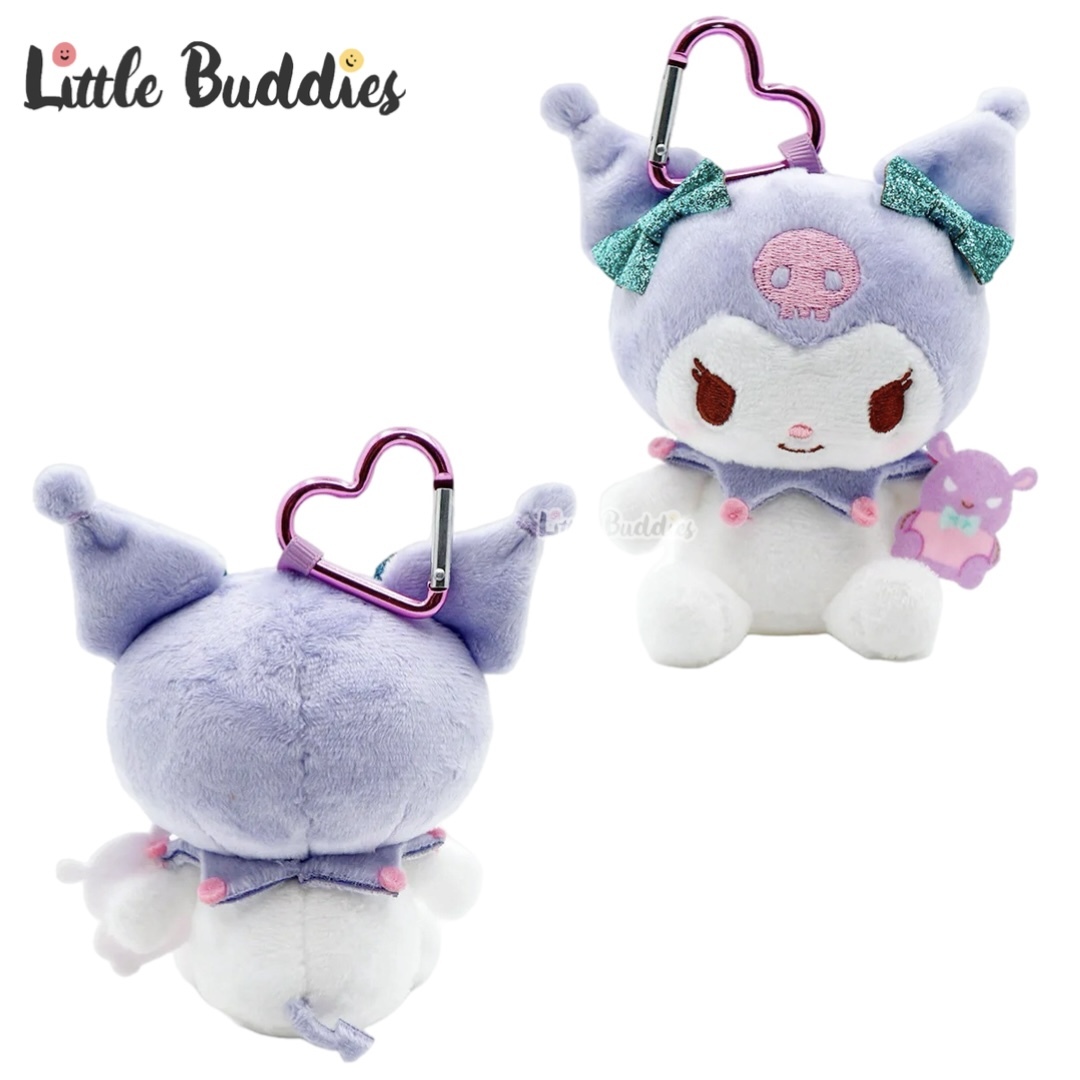 Sanrio 好朋友閃閃蝴蝶結公仔匙扣 (爬山扣) 第二彈