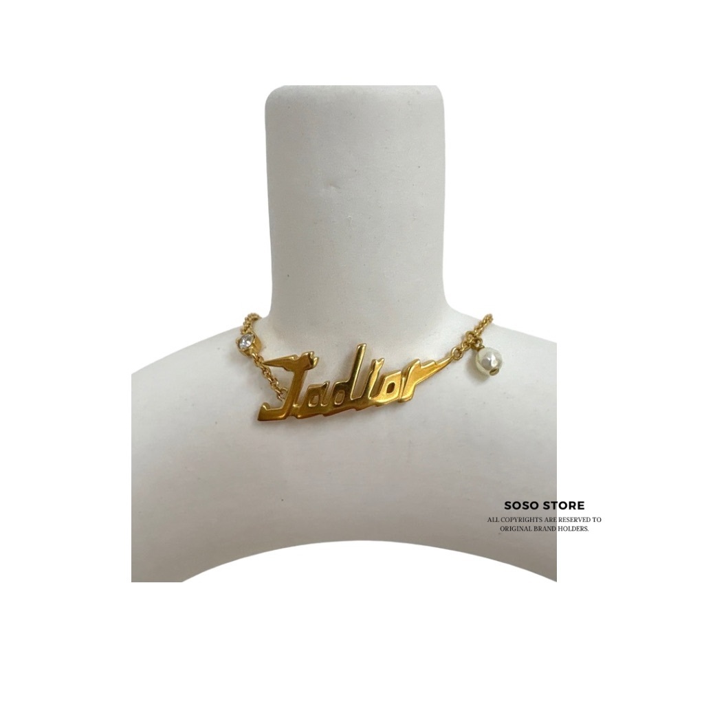 Dior J,Dior Necklace - Gold