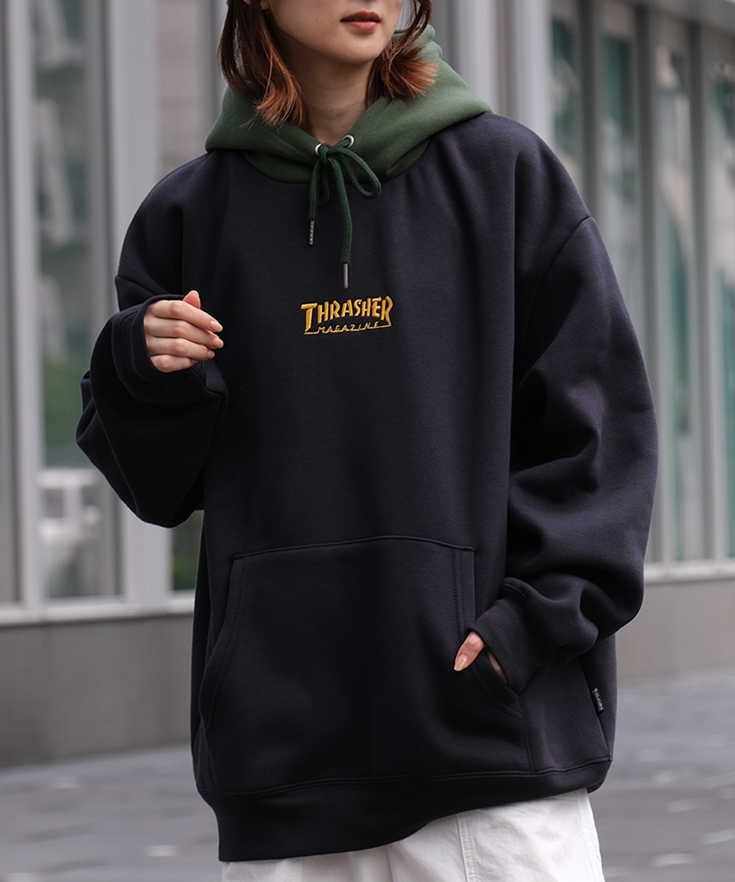 Thrasher JP Embroidered logo Hoodie