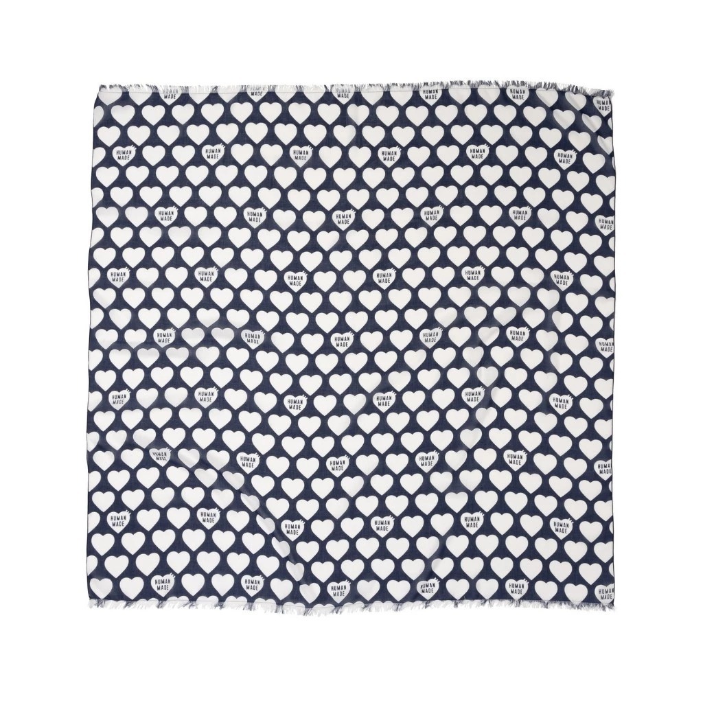 2024AW HUMAN MADE HEART STOLE 披巾 方巾 領巾 圍巾 愛心 現貨