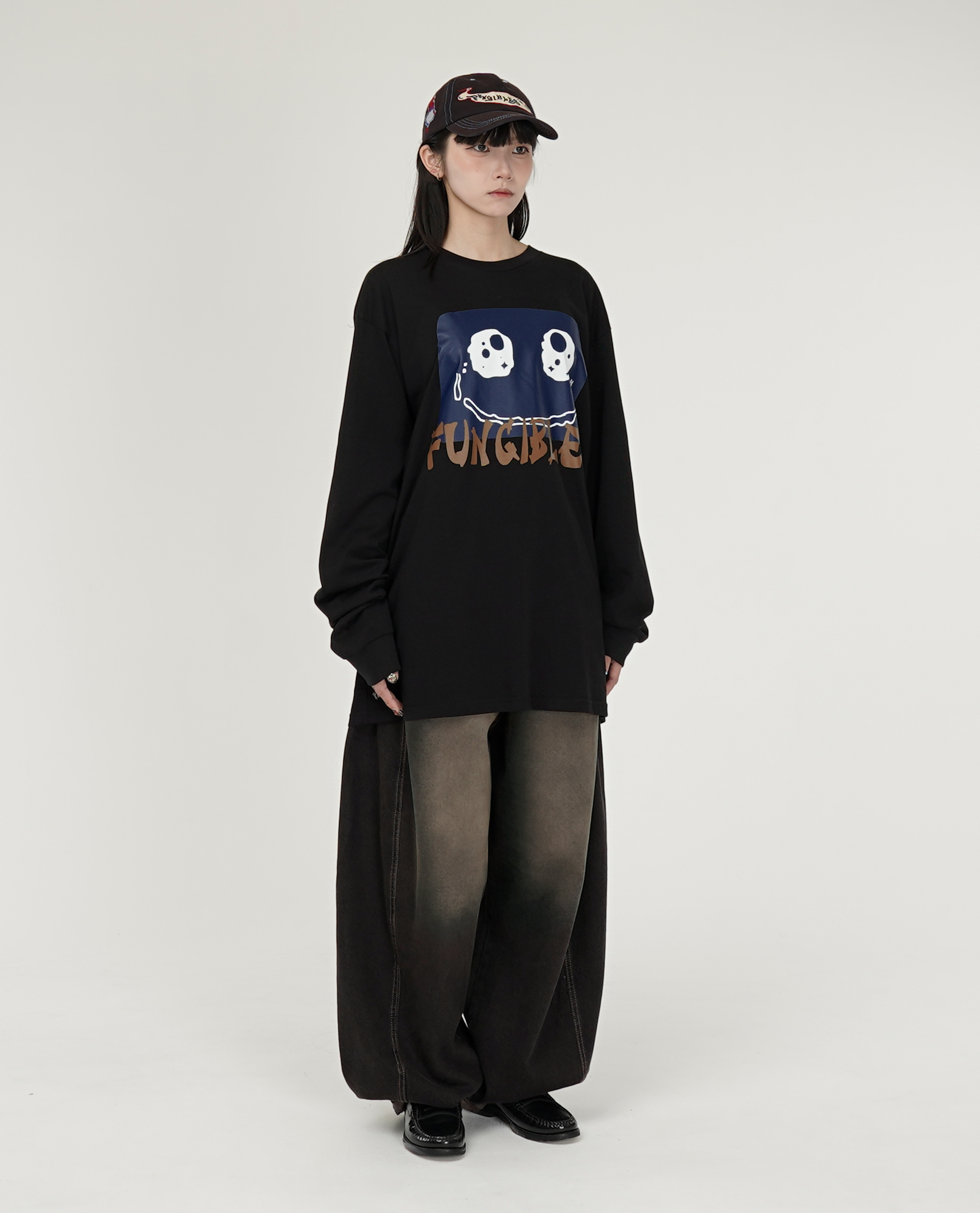Fungibles Smile cry LS T-shirt - 24FW