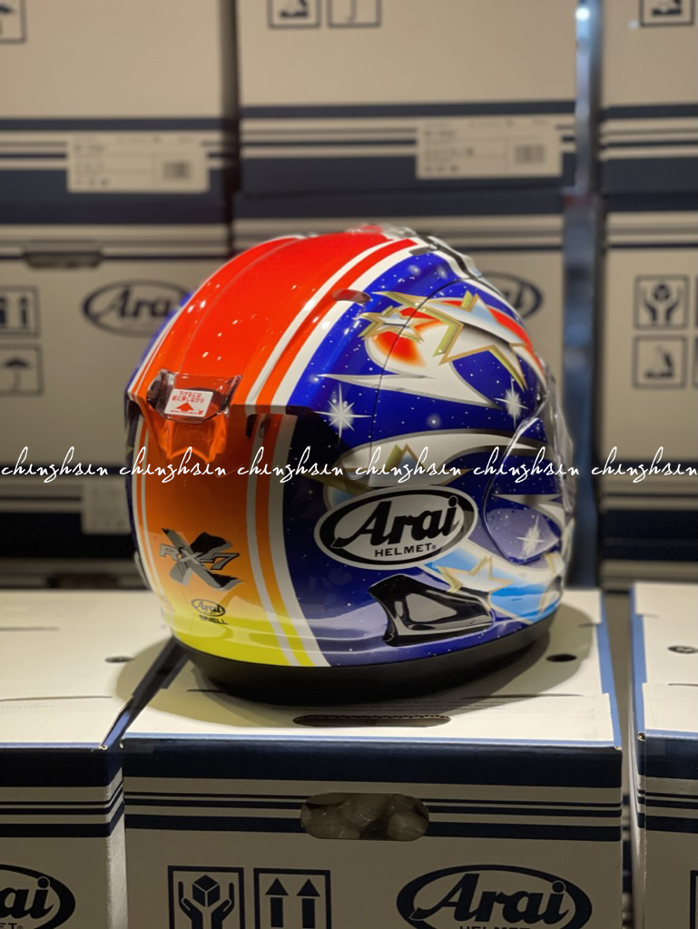 新品Arai RX-7X Nakano Red 99 特別受注生産◆中野真矢復刻 56DESIGN限定新款RX-7X NAKANO RED 99