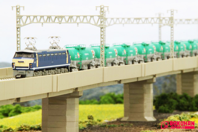 Rokuhan T008-6 Z規 EF66形 後期型 JR貨物新更新車 車號 54.電車